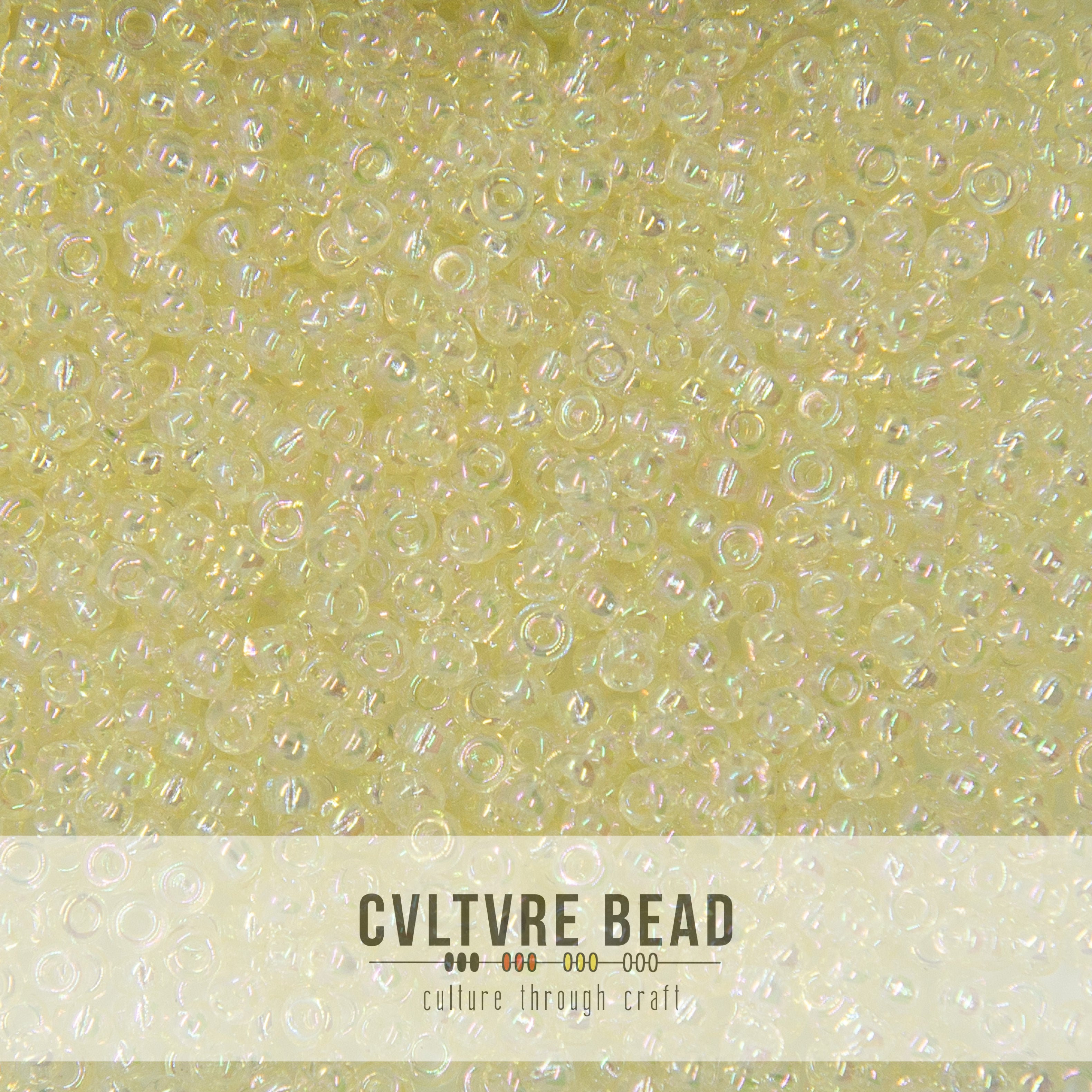 11/0 Crystal Ivory Gold - 23g - Miyuki Seed Bead
